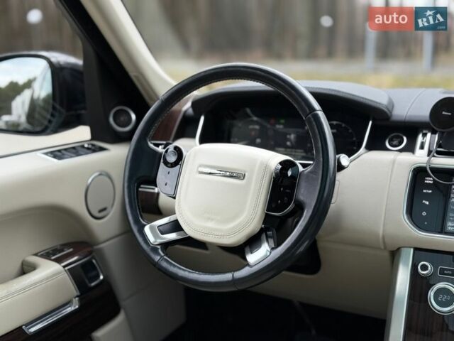 Черный Ленд Ровер Рендж Ровер, объемом двигателя 3 л и пробегом 179 тыс. км за 34900 $, фото 41 на Automoto.ua