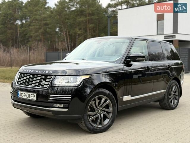 Черный Ленд Ровер Рендж Ровер, объемом двигателя 3 л и пробегом 179 тыс. км за 34900 $, фото 182 на Automoto.ua