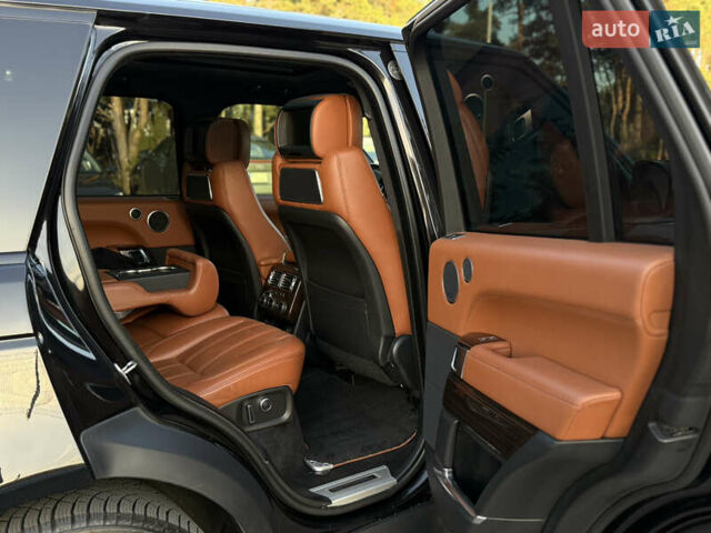 Черный Ленд Ровер Рендж Ровер, объемом двигателя 4.37 л и пробегом 199 тыс. км за 37500 $, фото 20 на Automoto.ua