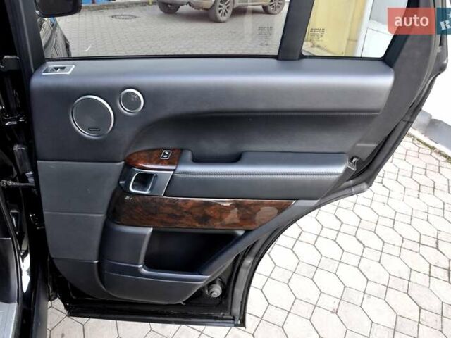 Черный Ленд Ровер Рендж Ровер, объемом двигателя 3 л и пробегом 110 тыс. км за 29500 $, фото 33 на Automoto.ua