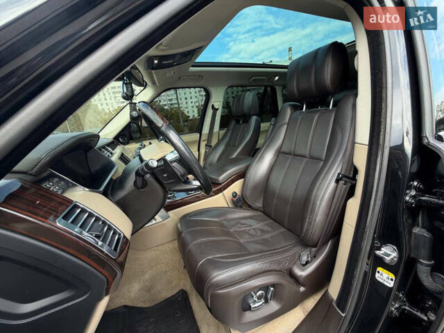 Чорний Ленд Ровер Рендж Ровер, об'ємом двигуна 3 л та пробігом 215 тис. км за 39999 $, фото 16 на Automoto.ua