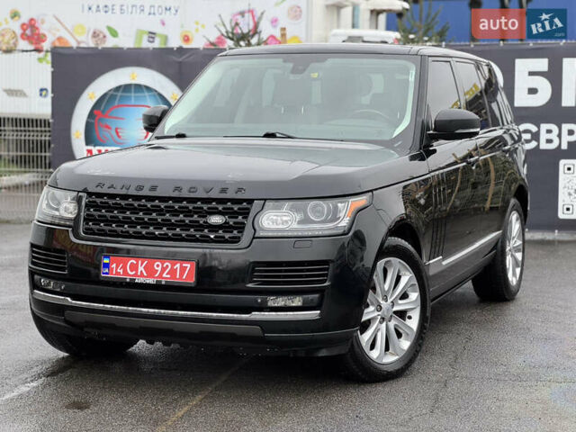 Черный Ленд Ровер Рендж Ровер, объемом двигателя 3 л и пробегом 195 тыс. км за 20800 $, фото 1 на Automoto.ua