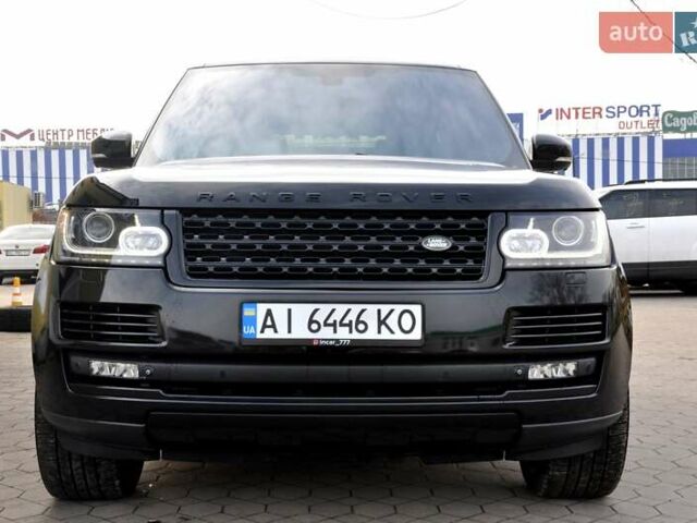 Черный Ленд Ровер Рендж Ровер, объемом двигателя 3 л и пробегом 110 тыс. км за 29500 $, фото 3 на Automoto.ua