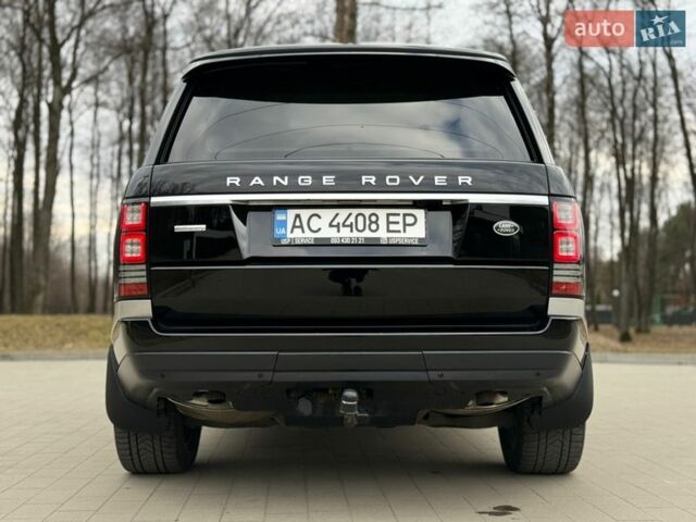 Черный Ленд Ровер Рендж Ровер, объемом двигателя 3 л и пробегом 179 тыс. км за 34900 $, фото 13 на Automoto.ua