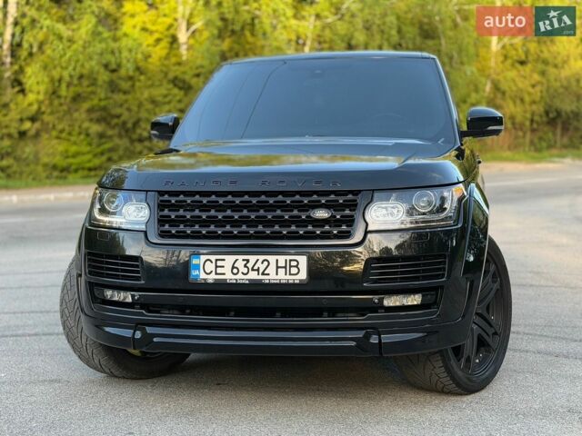 Чорний Ленд Ровер Рендж Ровер, об'ємом двигуна 3 л та пробігом 158 тис. км за 35999 $, фото 18 на Automoto.ua