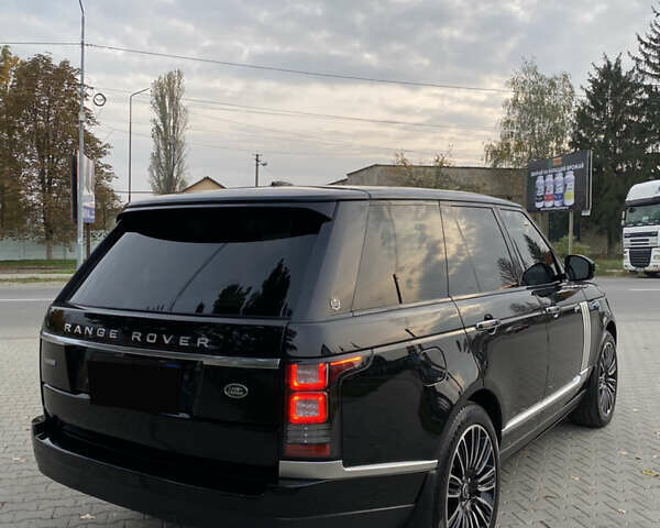 Чорний Ленд Ровер Рендж Ровер, об'ємом двигуна 4.4 л та пробігом 130 тис. км за 50000 $, фото 19 на Automoto.ua