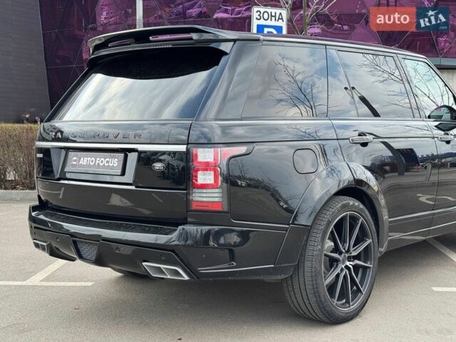 Чорний Ленд Ровер Рендж Ровер, об'ємом двигуна 5 л та пробігом 140 тис. км за 35990 $, фото 8 на Automoto.ua