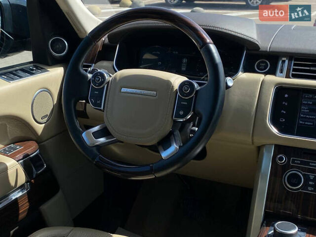 Черный Ленд Ровер Рендж Ровер, объемом двигателя 2.99 л и пробегом 37 тыс. км за 39900 $, фото 13 на Automoto.ua