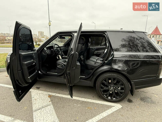 Чорний Ленд Ровер Рендж Ровер, об'ємом двигуна 2.99 л та пробігом 191 тис. км за 36000 $, фото 7 на Automoto.ua