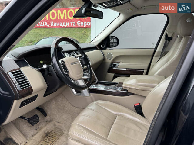 Черный Ленд Ровер Рендж Ровер, объемом двигателя 3 л и пробегом 195 тыс. км за 20800 $, фото 14 на Automoto.ua