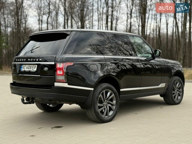 Черный Ленд Ровер Рендж Ровер, объемом двигателя 3 л и пробегом 179 тыс. км за 34900 $, фото 126 на Automoto.ua