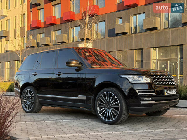 Черный Ленд Ровер Рендж Ровер, объемом двигателя 4.37 л и пробегом 112 тыс. км за 54900 $, фото 7 на Automoto.ua