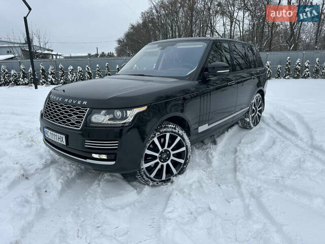 Черный Ленд Ровер Рендж Ровер, объемом двигателя 4.37 л и пробегом 229 тыс. км за 42900 $, фото 51 на Automoto.ua
