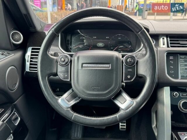 Чорний Ленд Ровер Рендж Ровер, об'ємом двигуна 5 л та пробігом 140 тис. км за 35990 $, фото 29 на Automoto.ua