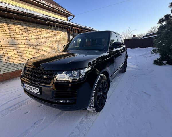 Чорний Ленд Ровер Рендж Ровер, об'ємом двигуна 4.37 л та пробігом 118 тис. км за 52000 $, фото 1 на Automoto.ua