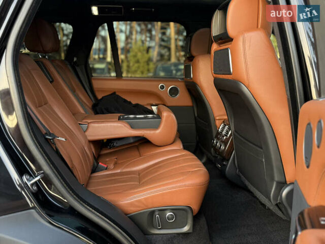 Черный Ленд Ровер Рендж Ровер, объемом двигателя 4.37 л и пробегом 199 тыс. км за 37500 $, фото 21 на Automoto.ua