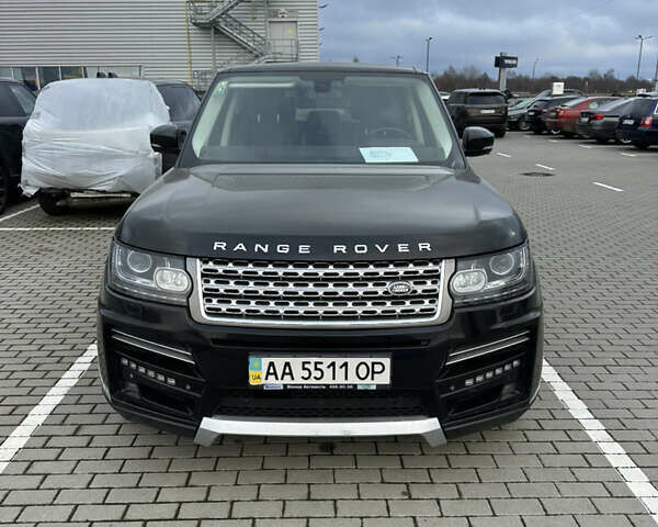 Черный Ленд Ровер Рендж Ровер, объемом двигателя 4.37 л и пробегом 214 тыс. км за 32000 $, фото 5 на Automoto.ua