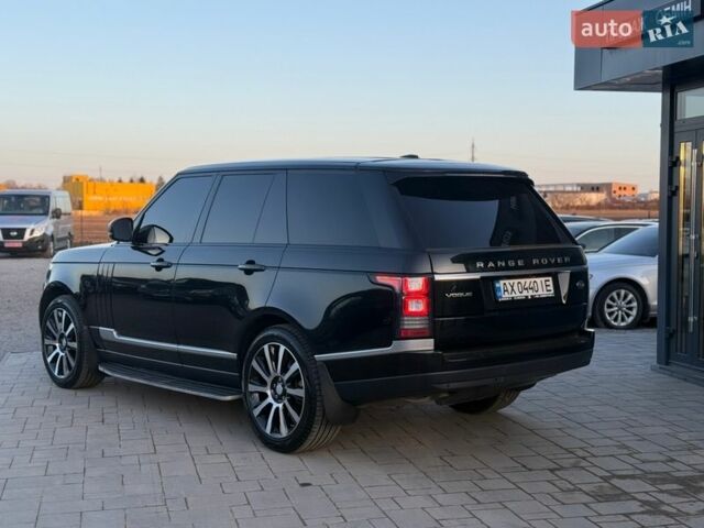 Черный Ленд Ровер Рендж Ровер, объемом двигателя 3 л и пробегом 190 тыс. км за 34888 $, фото 10 на Automoto.ua