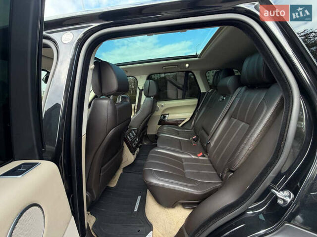 Чорний Ленд Ровер Рендж Ровер, об'ємом двигуна 3 л та пробігом 215 тис. км за 39999 $, фото 24 на Automoto.ua