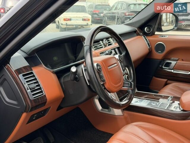 Черный Ленд Ровер Рендж Ровер, объемом двигателя 4.37 л и пробегом 112 тыс. км за 49999 $, фото 18 на Automoto.ua