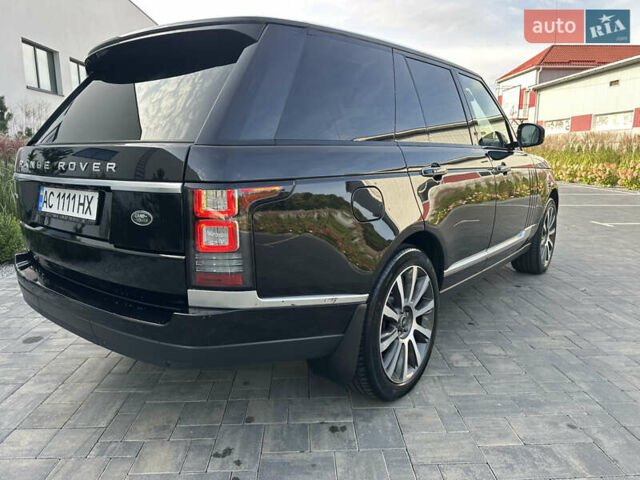 Черный Ленд Ровер Рендж Ровер, объемом двигателя 4.37 л и пробегом 229 тыс. км за 42900 $, фото 14 на Automoto.ua