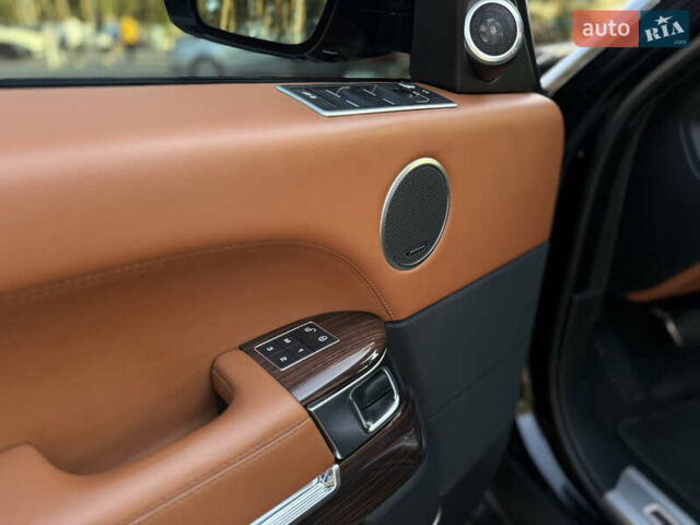 Черный Ленд Ровер Рендж Ровер, объемом двигателя 4.37 л и пробегом 199 тыс. км за 37500 $, фото 11 на Automoto.ua