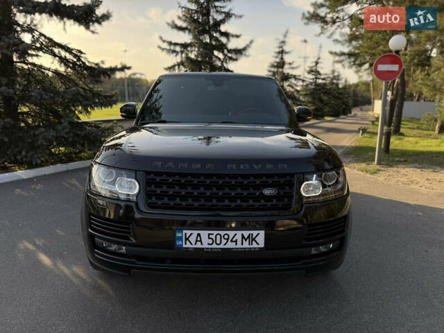 Черный Ленд Ровер Рендж Ровер, объемом двигателя 4.37 л и пробегом 199 тыс. км за 37500 $, фото 6 на Automoto.ua