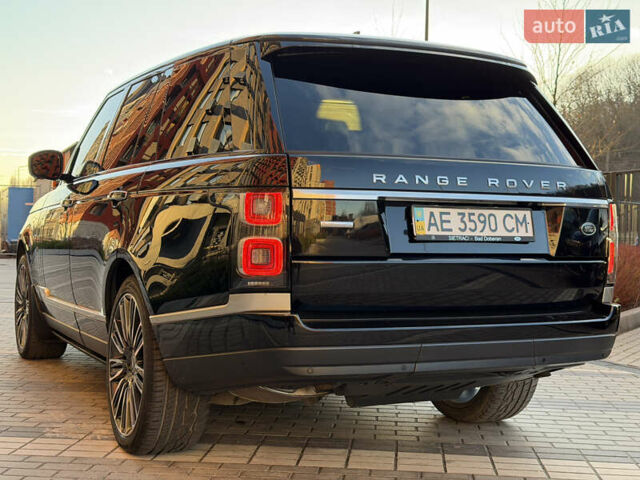 Черный Ленд Ровер Рендж Ровер, объемом двигателя 4.37 л и пробегом 112 тыс. км за 54900 $, фото 12 на Automoto.ua