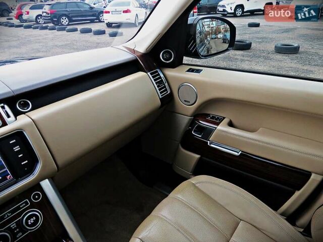 Чорний Ленд Ровер Рендж Ровер, об'ємом двигуна 3 л та пробігом 124 тис. км за 35000 $, фото 15 на Automoto.ua