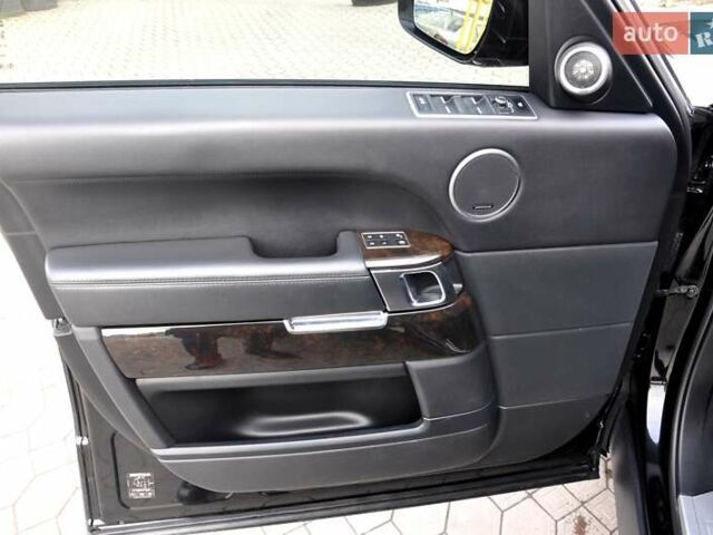 Черный Ленд Ровер Рендж Ровер, объемом двигателя 3 л и пробегом 110 тыс. км за 29500 $, фото 14 на Automoto.ua