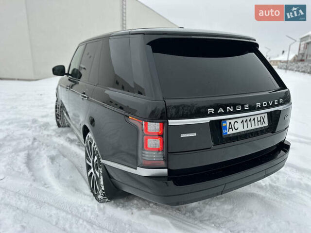 Черный Ленд Ровер Рендж Ровер, объемом двигателя 4.37 л и пробегом 229 тыс. км за 42900 $, фото 58 на Automoto.ua