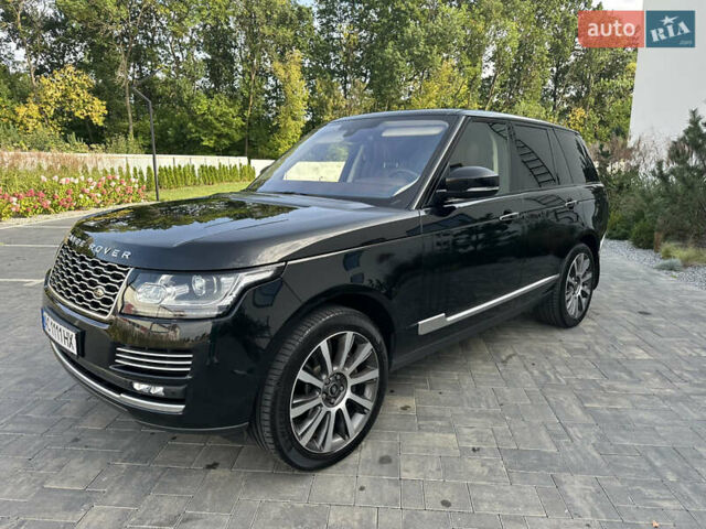 Черный Ленд Ровер Рендж Ровер, объемом двигателя 4.37 л и пробегом 229 тыс. км за 42900 $, фото 8 на Automoto.ua
