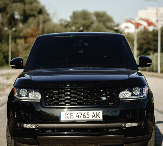 Чорний Ленд Ровер Рендж Ровер, об'ємом двигуна 5 л та пробігом 106 тис. км за 44900 $, фото 4 на Automoto.ua
