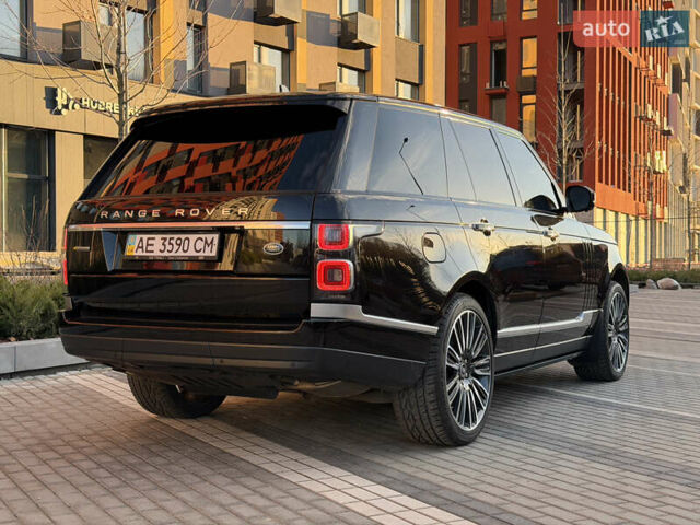 Черный Ленд Ровер Рендж Ровер, объемом двигателя 4.37 л и пробегом 112 тыс. км за 54900 $, фото 8 на Automoto.ua