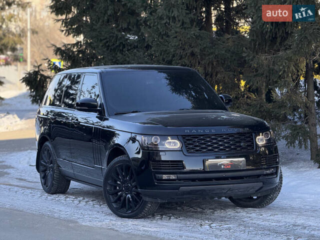 Черный Ленд Ровер Рендж Ровер, объемом двигателя 4.4 л и пробегом 193 тыс. км за 35900 $, фото 5 на Automoto.ua