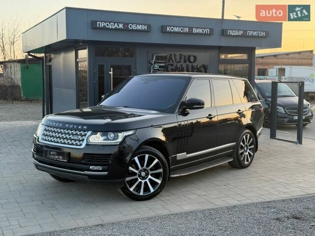 Черный Ленд Ровер Рендж Ровер, объемом двигателя 3 л и пробегом 190 тыс. км за 34888 $, фото 2 на Automoto.ua