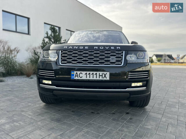 Черный Ленд Ровер Рендж Ровер, объемом двигателя 4.37 л и пробегом 229 тыс. км за 42900 $, фото 5 на Automoto.ua