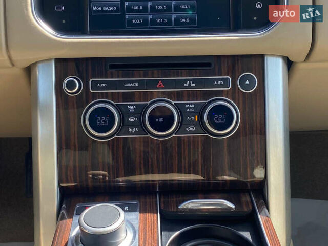 Черный Ленд Ровер Рендж Ровер, объемом двигателя 2.99 л и пробегом 37 тыс. км за 39900 $, фото 17 на Automoto.ua