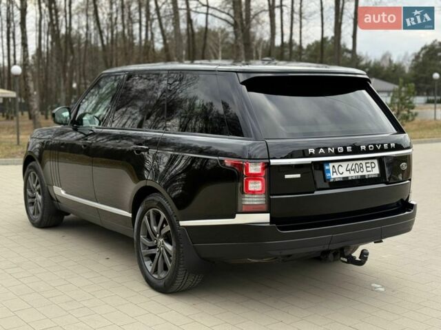 Черный Ленд Ровер Рендж Ровер, объемом двигателя 3 л и пробегом 179 тыс. км за 34900 $, фото 9 на Automoto.ua