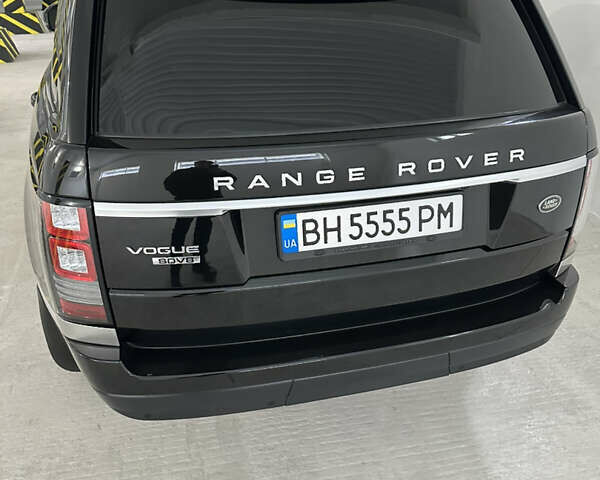 Черный Ленд Ровер Рендж Ровер, объемом двигателя 4.37 л и пробегом 41 тыс. км за 67000 $, фото 7 на Automoto.ua