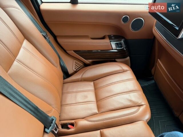 Черный Ленд Ровер Рендж Ровер, объемом двигателя 4.37 л и пробегом 112 тыс. км за 49999 $, фото 65 на Automoto.ua