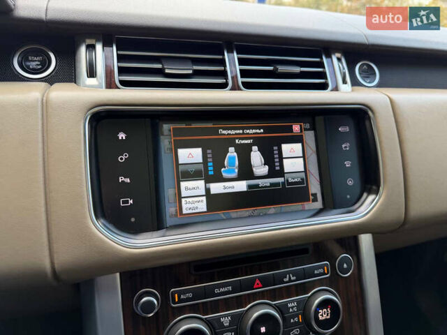 Чорний Ленд Ровер Рендж Ровер, об'ємом двигуна 3 л та пробігом 215 тис. км за 39999 $, фото 44 на Automoto.ua