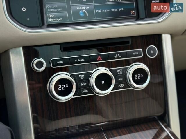 Черный Ленд Ровер Рендж Ровер, объемом двигателя 3 л и пробегом 179 тыс. км за 34900 $, фото 119 на Automoto.ua