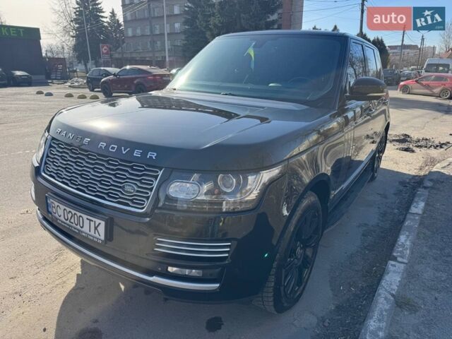 Черный Ленд Ровер Рендж Ровер, объемом двигателя 4.37 л и пробегом 245 тыс. км за 38000 $, фото 2 на Automoto.ua