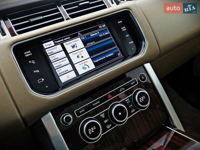 Чорний Ленд Ровер Рендж Ровер, об'ємом двигуна 3 л та пробігом 124 тис. км за 35000 $, фото 13 на Automoto.ua