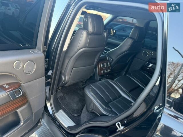Черный Ленд Ровер Рендж Ровер, объемом двигателя 3 л и пробегом 190 тыс. км за 34888 $, фото 12 на Automoto.ua