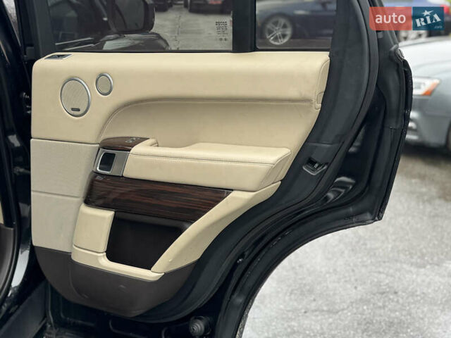 Черный Ленд Ровер Рендж Ровер, объемом двигателя 3 л и пробегом 195 тыс. км за 20800 $, фото 19 на Automoto.ua