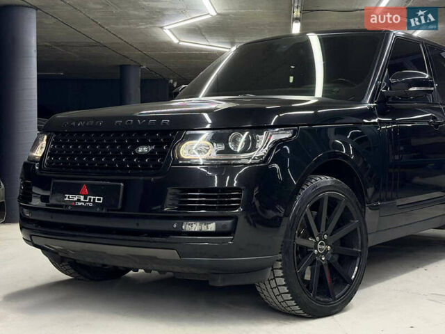 Черный Ленд Ровер Рендж Ровер, объемом двигателя 5 л и пробегом 135 тыс. км за 39900 $, фото 4 на Automoto.ua