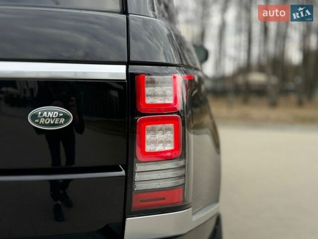 Черный Ленд Ровер Рендж Ровер, объемом двигателя 3 л и пробегом 179 тыс. км за 34900 $, фото 151 на Automoto.ua