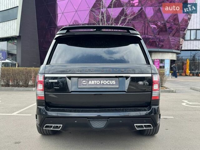 Чорний Ленд Ровер Рендж Ровер, об'ємом двигуна 5 л та пробігом 140 тис. км за 35990 $, фото 6 на Automoto.ua